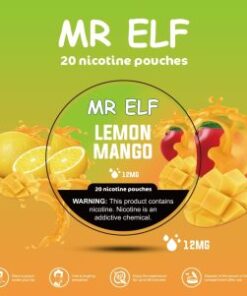 MR ELF LEMON MANGO POUCHES 12mg